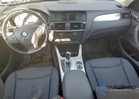 2013 BMW X3 xDrive28I from USA, damaged, VIN 5UXWX9C53D0A10563